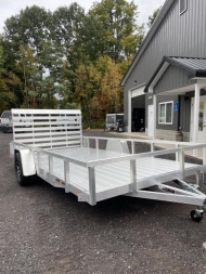 New 2025 Sport Haven 7x14 Aluminum Utility Trailer