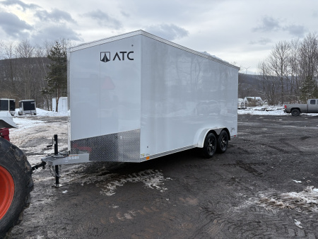 New 2025 ATC 7.5 X 16 STO450 7.7K 7' Interior Cargo Trailer Cargo / Enclosed Trailer