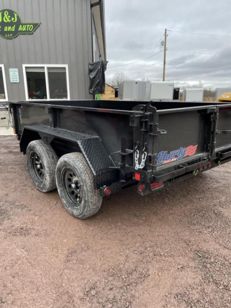 New 2024 Liberty 7K 6x10 Dump Trailer with Combo Gate, Ramps, Tarp and more!