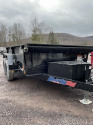 New 2024 Liberty 7K 6x10 Dump Trailer with Combo Gate, Ramps, Tarp and more!