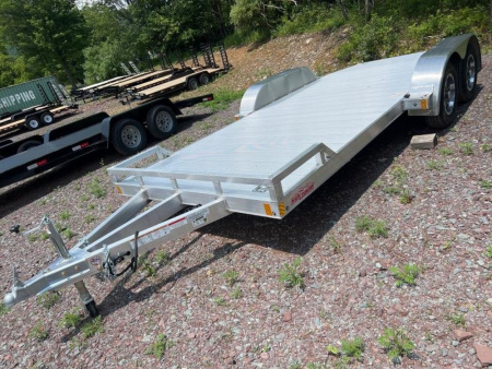 New 2023 High Country 8x18 Aluminum Car Hauler with Removable Fender
