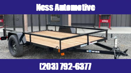New 2025 BWISE UTE-610 Utility Trailer