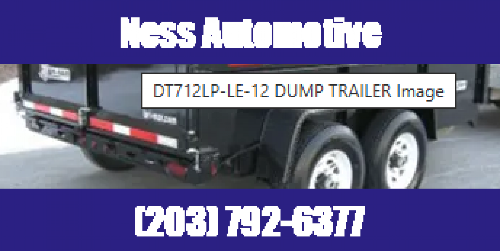 New 2025 BWISE DT712LP-LE-12 Dump Trailer