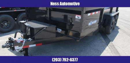 New 2025 BWISE DT716LP-LE-14 Dump Trailer