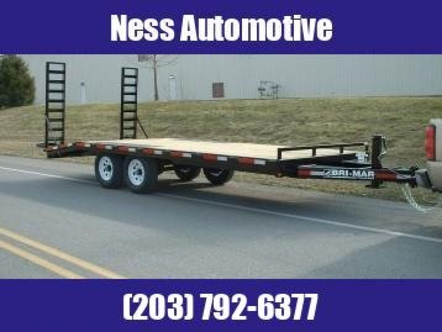 New 2023 BWISE EH820-14 Equipment Trailer
