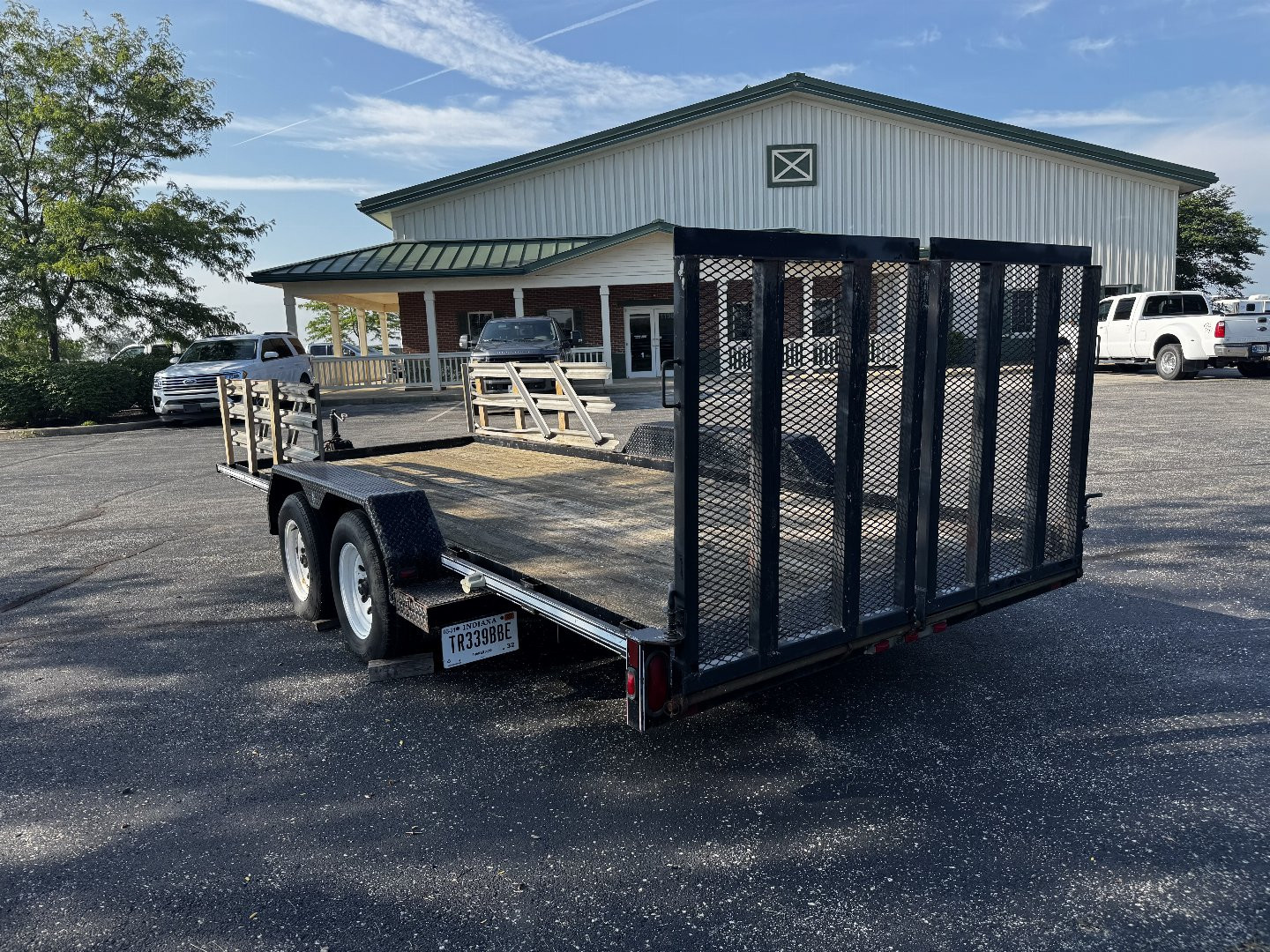 Used USED 1999 CornPro 79" x 18' Utility w/ Split Mesh Ramps