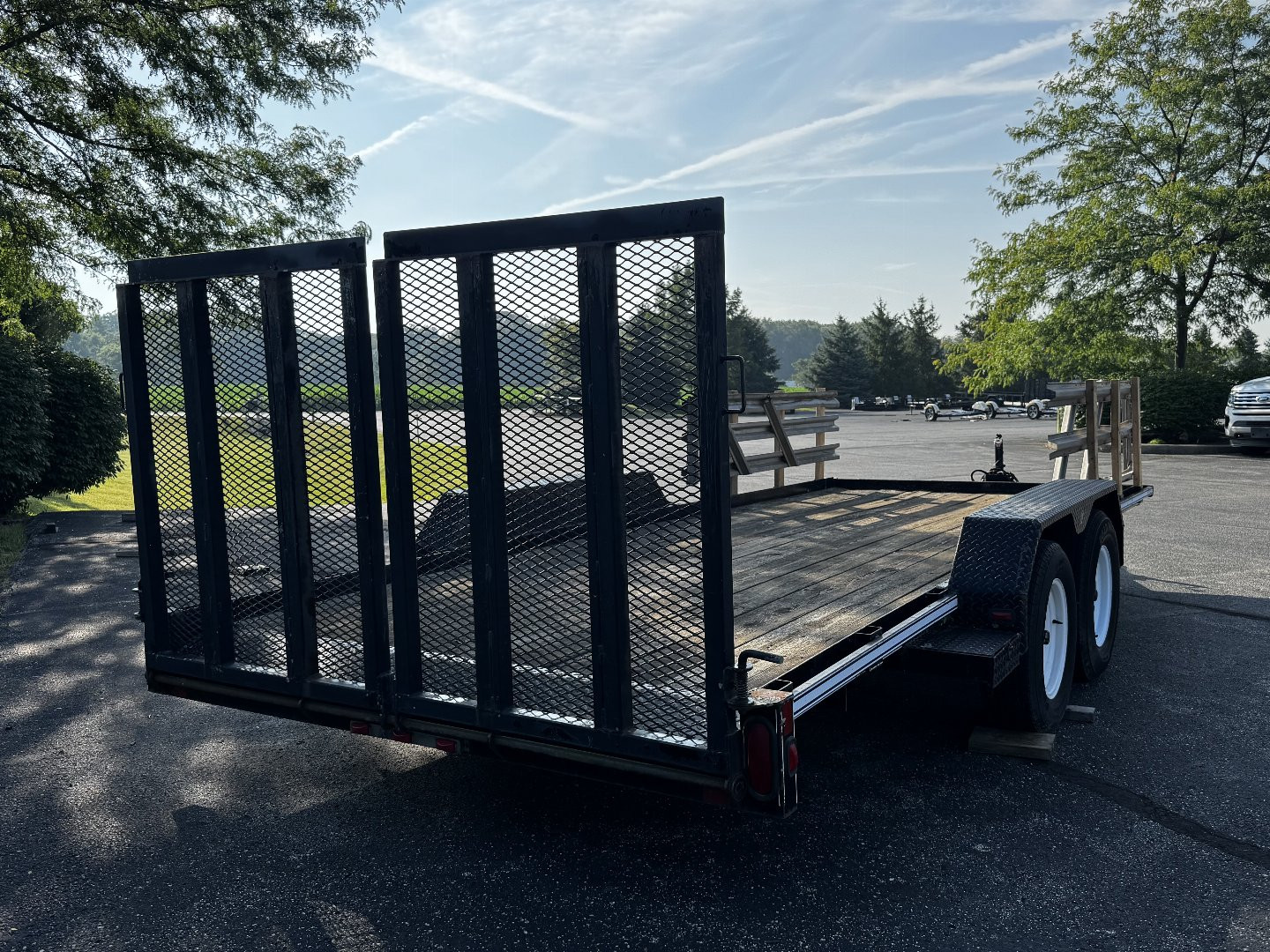 Used USED 1999 CornPro 79" x 18' Utility w/ Split Mesh Ramps