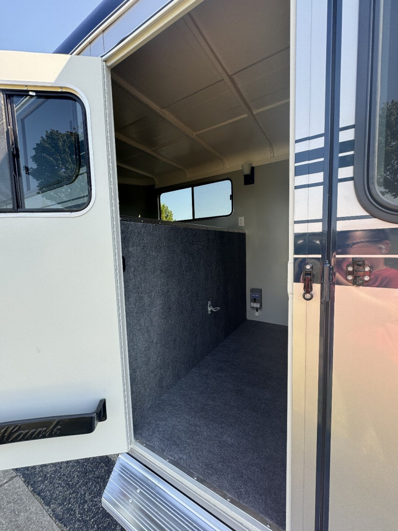Used 2024 Hawk Elite 2 Horse Slant Trailer