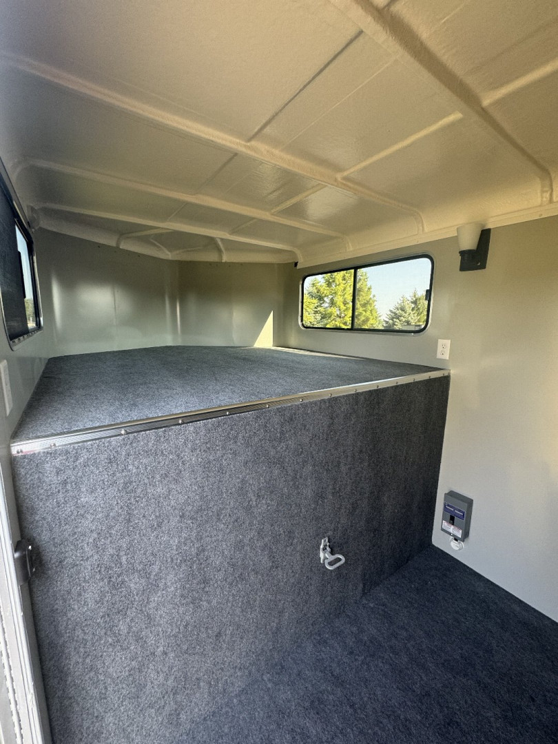 Used 2024 Hawk Elite 2 Horse Slant Trailer