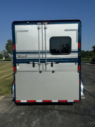 Used 2024 Hawk Elite 2 Horse Slant Trailer
