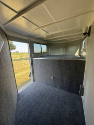 Used 2024 Hawk Elite 2 Horse Slant Trailer
