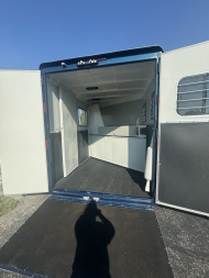 Used 2024 Hawk Elite 2 Horse Slant Trailer