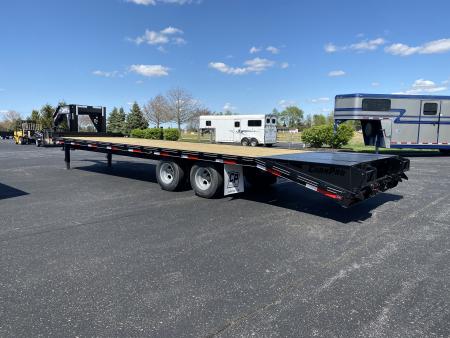 New 2026 CornPro 25+5 10k Tandem Dual Flatbed Trailer