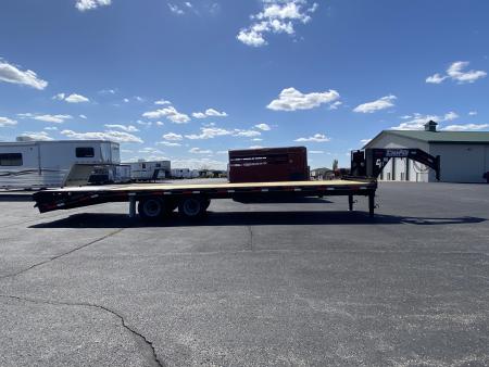 New 2026 CornPro 25+5 10k Tandem Dual Flatbed Trailer
