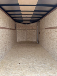 New 2023 White Pace American 7' x 14' TA Cargo Trailer