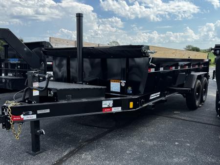 New 2026 Liberty 83” x 16’ Low Profile Dump w/ HD Telescopic Cylinder