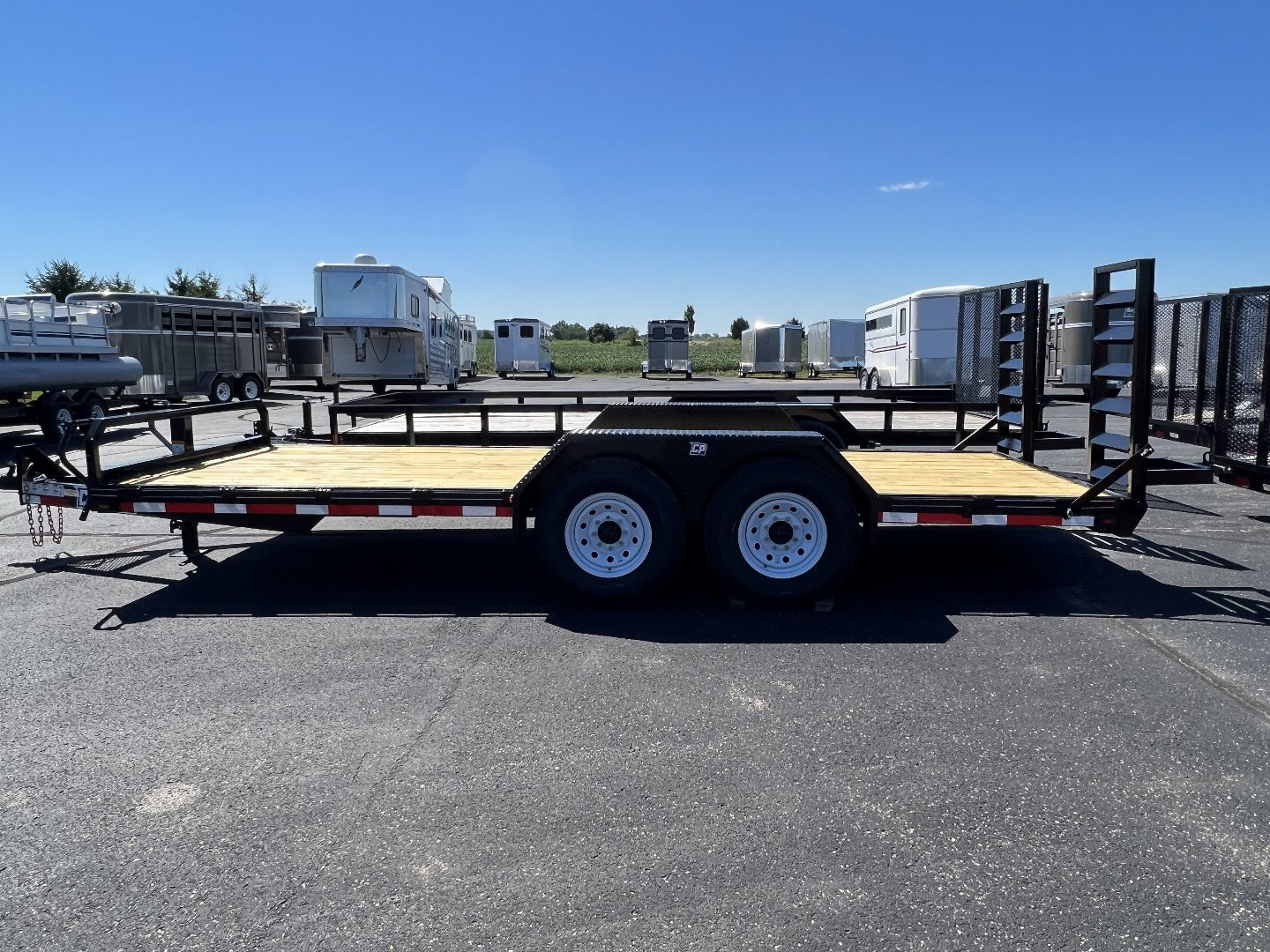 New 2025 CornPro 81" x 18' HD Utility w/ Ladder Ramps