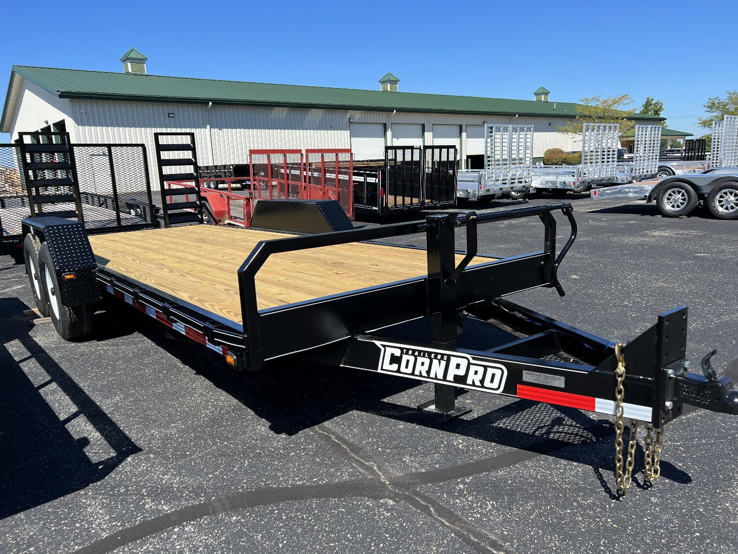 New 2025 CornPro 81" x 18' HD Utility w/ Ladder Ramps
