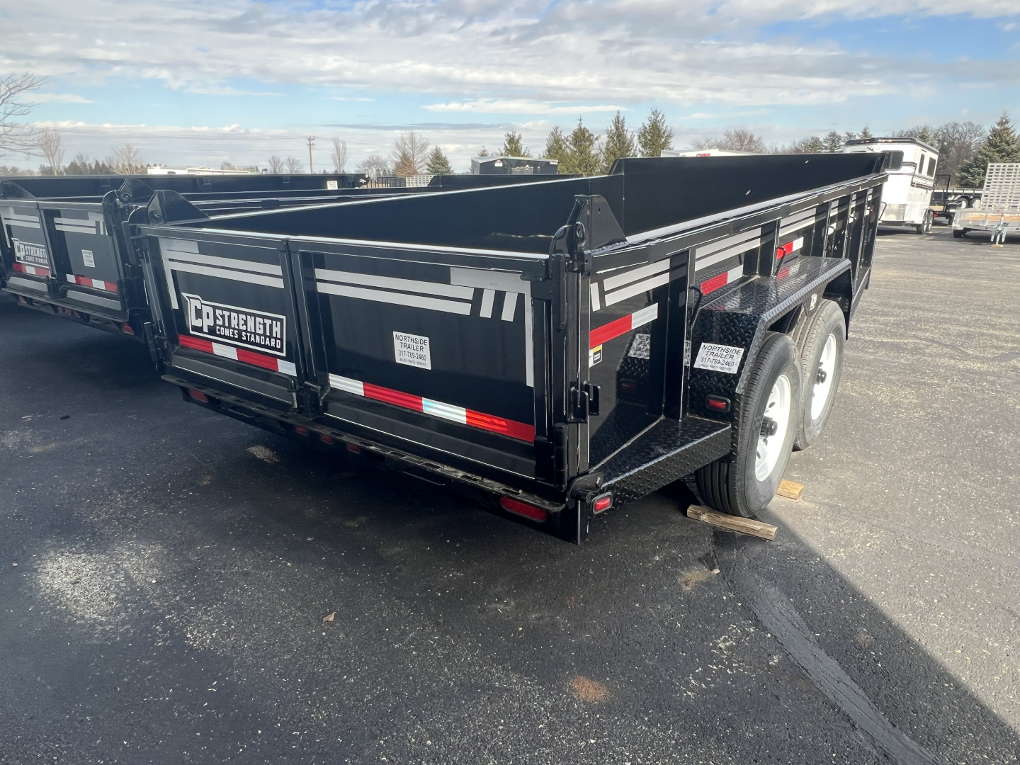 New 2024 CornPro 6’9” × 14’ Low Profile Dump w/ Heavy-Duty Scissor Lift