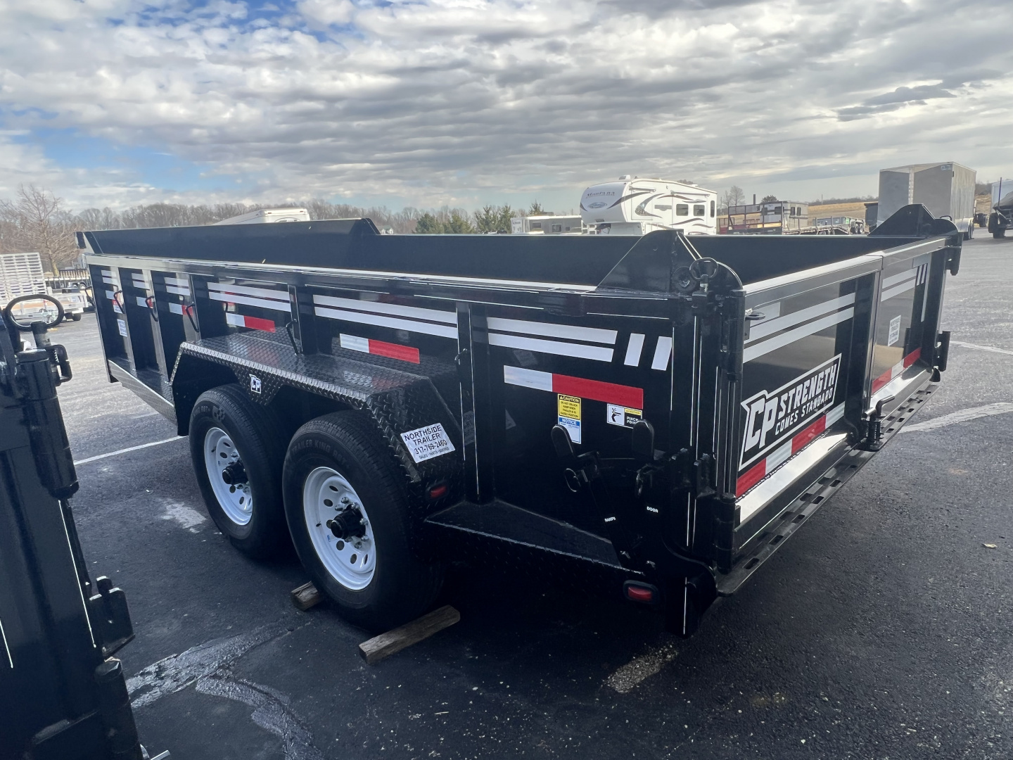 New 2024 CornPro 6’9” × 14’ Low Profile Dump w/ Heavy-Duty Scissor Lift