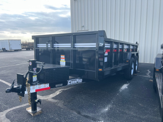 New 2024 CornPro 6’9” × 14’ Low Profile Dump w/ Heavy-Duty Scissor Lift