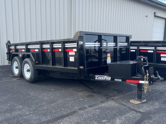 New 2024 CornPro 6’9” × 14’ Low Profile Dump w/ Heavy-Duty Scissor Lift