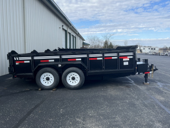 New 2024 CornPro 6’9” × 14’ Low Profile Dump w/ Heavy-Duty Scissor Lift