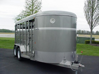 New 2024 CornPro 6' x 16' BP Stock Trailer