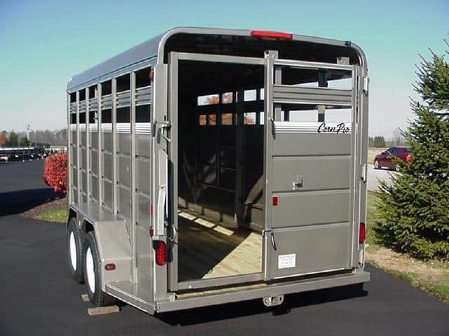 New 2024 CornPro 6' x 16' BP Stock Trailer
