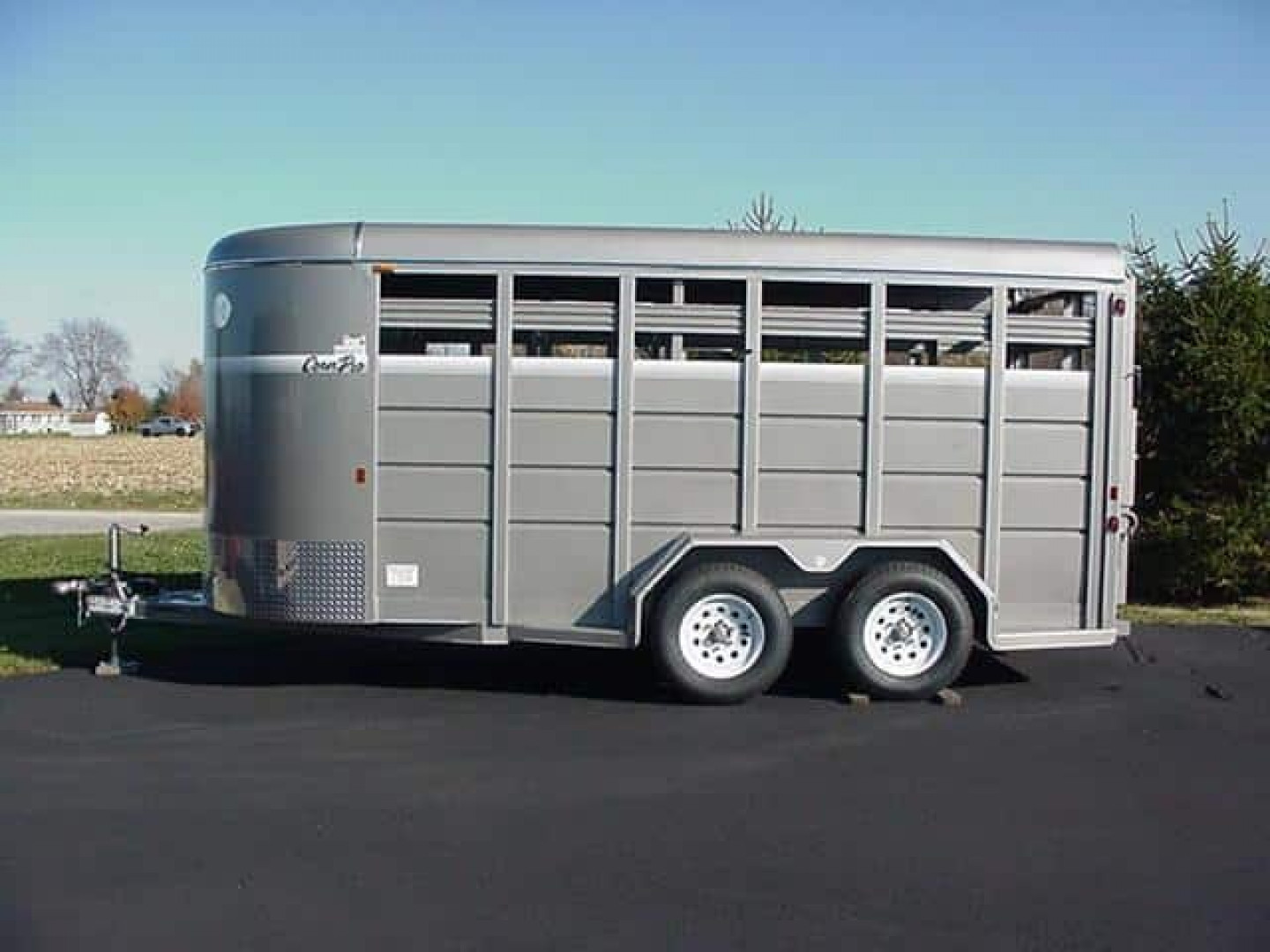 New 2024 CornPro 6' x 16' BP Stock Trailer