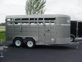New 2024 CornPro 6' x 16' BP Stock Trailer