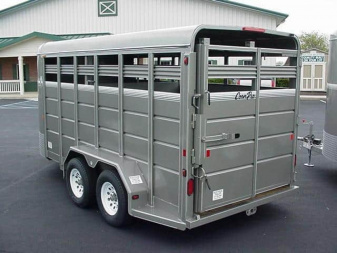 New 2024 CornPro 6' x 16' BP Stock Trailer