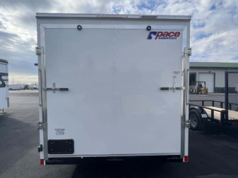 New 2023 Pace American PSCBC7.0X14TE2FF - Pace 7' x 14' White 090822 - 79126