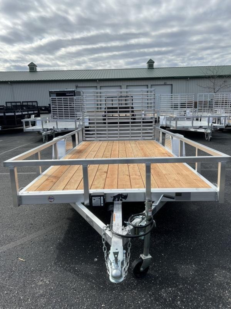 New 2022 Black Rhino 7' x 14' Wood Deck Utility