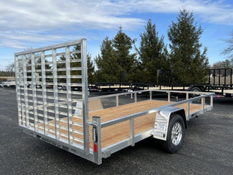 New 2022 Black Rhino 7' x 14' Wood Deck Utility