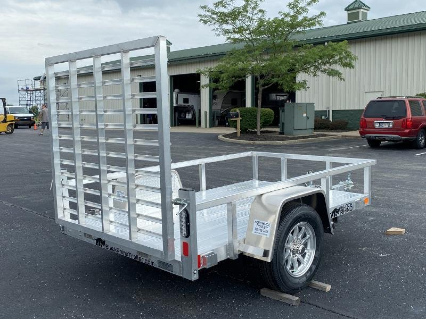New 2022 Black Rhino 5' x 8' Utility - 01983