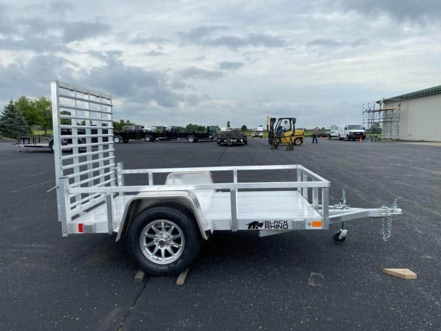 New 2022 Black Rhino 5' x 8' Utility - 01983