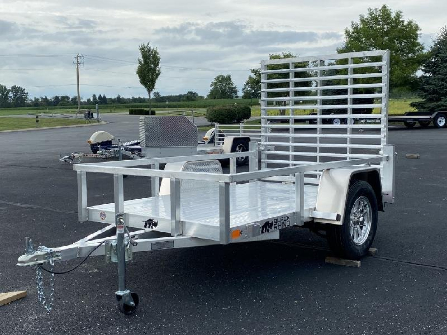New 2022 Black Rhino 5' x 8' Utility - 01983