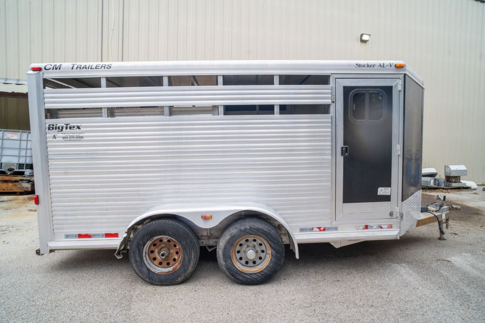 Used 2011 CM Trailer Bumper Pull '11 Stock Trailer