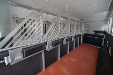 New 2025 Bloomer 8 Horse 6'0" Gooseneck '25 Horse Trailer