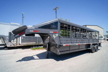 New 2025 Swift Built Trailers 24' '25 Cattle Stock / Stock Combo Trailer