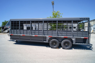 New 2025 Swift Built Trailers 24' '25 Cattle Stock / Stock Combo Trailer