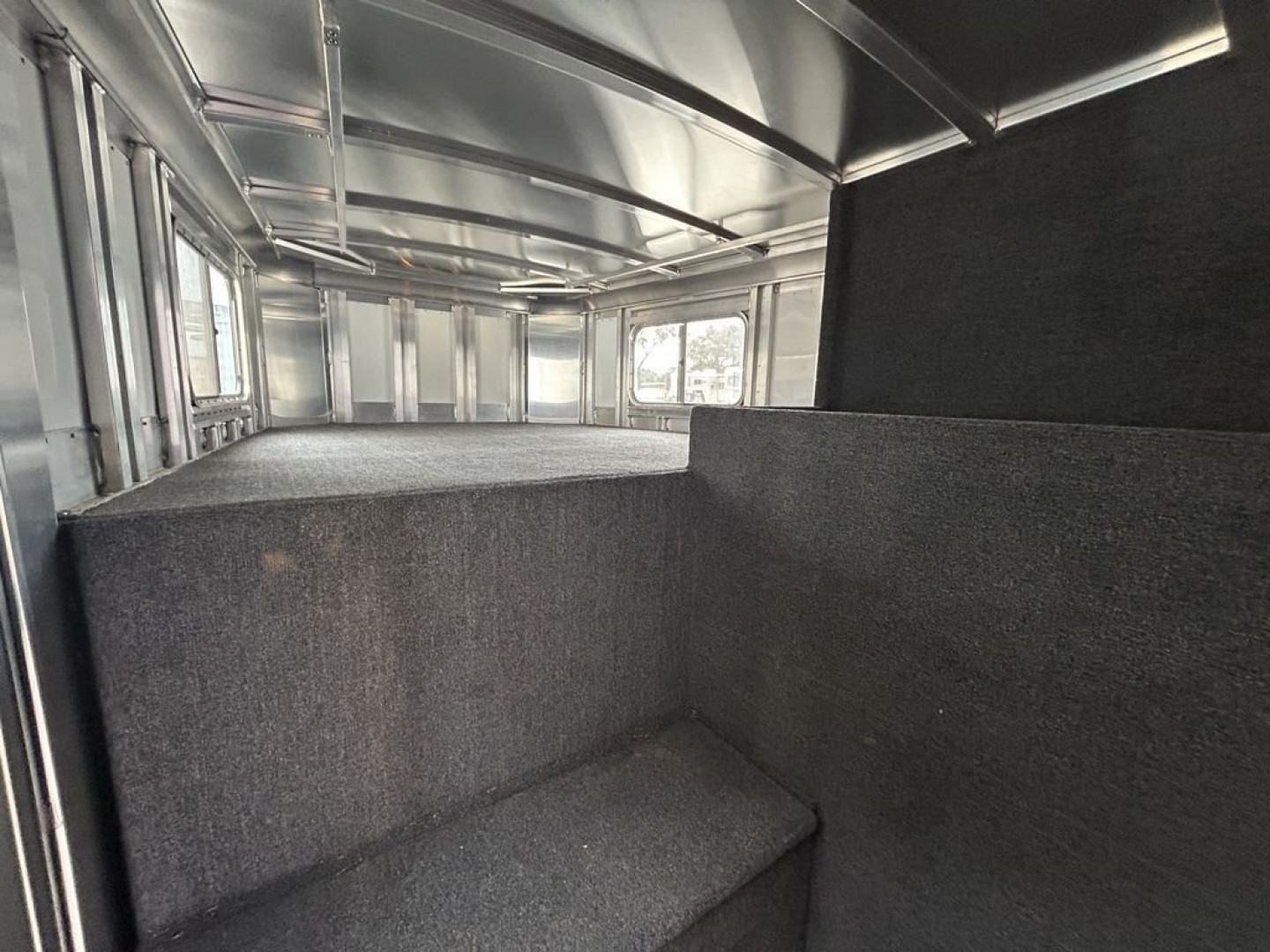 Used 2022 Elite Trailers 4 Horse Trainer with Side Tack '22 Horse Trailer