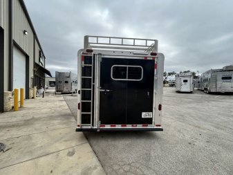 Used 2022 Elite Trailers 4 Horse Trainer with Side Tack '22 Horse Trailer