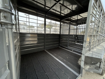 New 2025 Swift Built Trailers 20' with Tack '25 Stock / Stock Combo Trailer