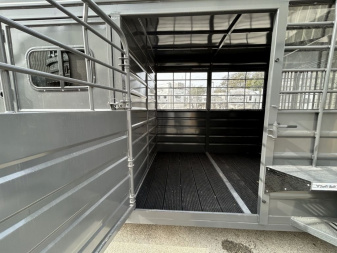 New 2025 Swift Built Trailers 20' with Tack '25 Stock / Stock Combo Trailer
