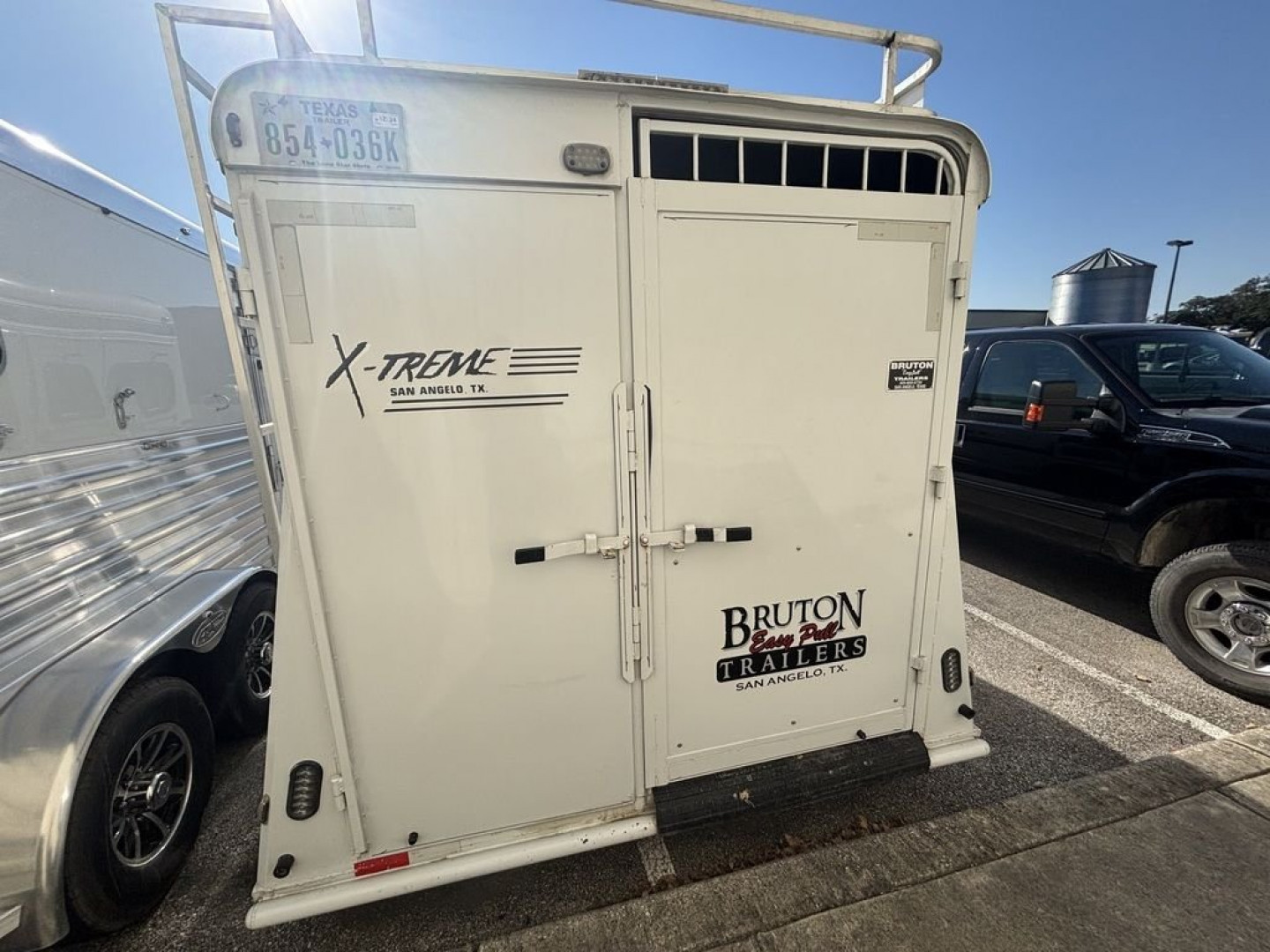 Used 2022 Bruton 3 Horse Bumper Pull '22 Horse Trailer