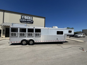 Used 2006 Elite Trailers 4 Horse 10'0  Gooseneck with Living Quarters '06 Horse Trailer