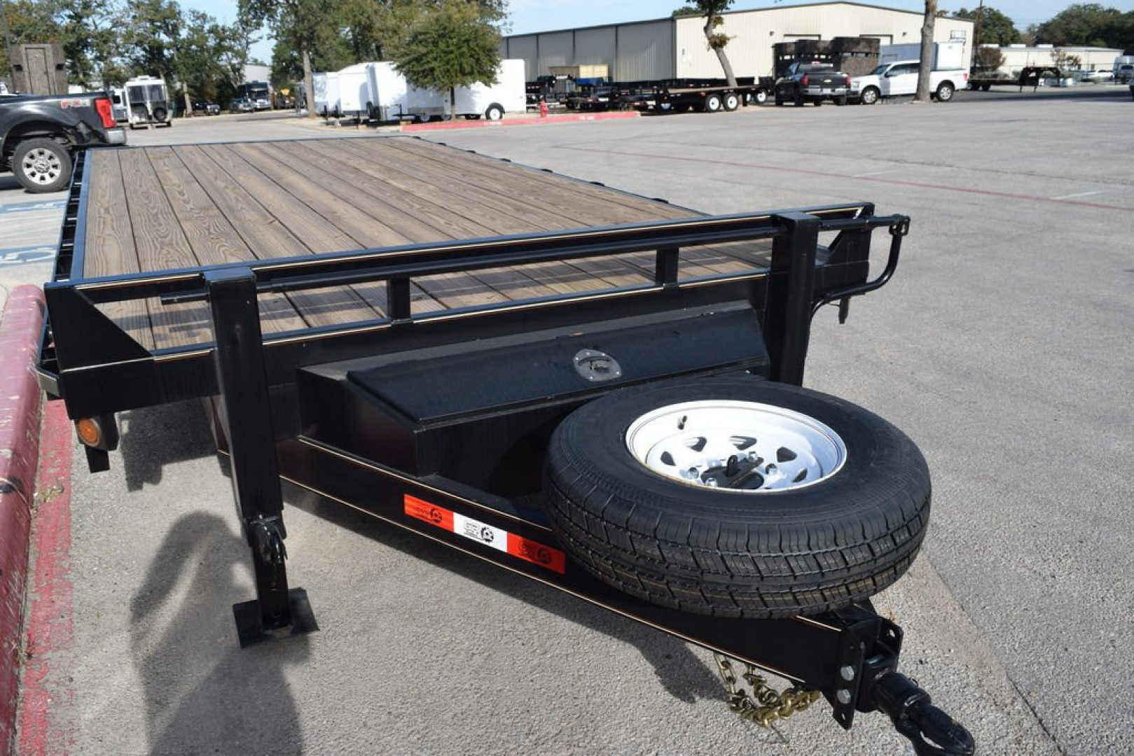 New 2023 GR Trailers 20' Bumper Pull '23 Flatbed Trailer