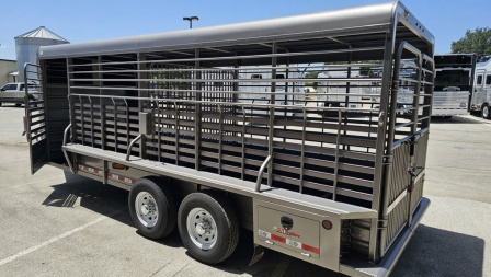 New 2023 GR Trailers 20' Gooseneck 14,000 Lbs. '23 Stock / Stock Combo Trailer
